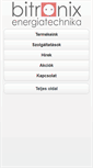Mobile Screenshot of bitronix.hu